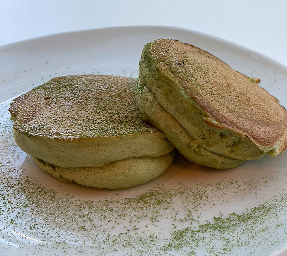 Image For Matcha Soufflé Pancakes