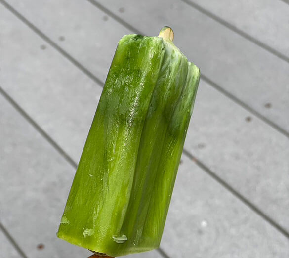 Image for Matcha Macadamia Maple Popsicles