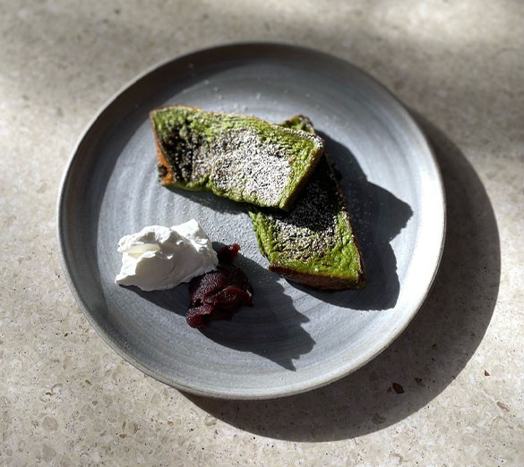 Image For Matcha French Toast